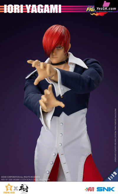 King Of Fighters Snk Official License 97 Iori Yagami (Licensed) Action Figure - Tunshi Studio