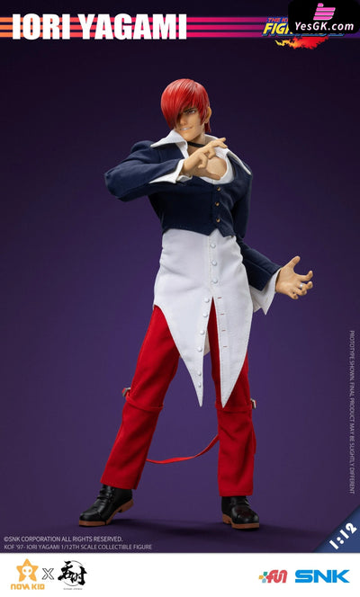 King Of Fighters Snk Official License 97 Iori Yagami (Licensed) Action Figure - Tunshi Studio