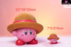 Kirby Straw Hat Luffy Kirby & Vegeta Kirby GK Statue - EX Studio [Pre-Order Closed] Deposit / Large Version / Straw Hat