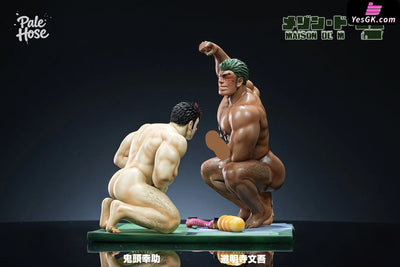 Kito Kosuke & Domyoji Bungo Statue - Pale Hose Studio [Pre-Order] - Original Design