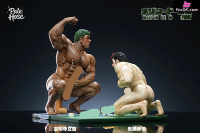 Kito Kosuke & Domyoji Bungo Statue - Pale Hose Studio [Pre-Order] - Original Design