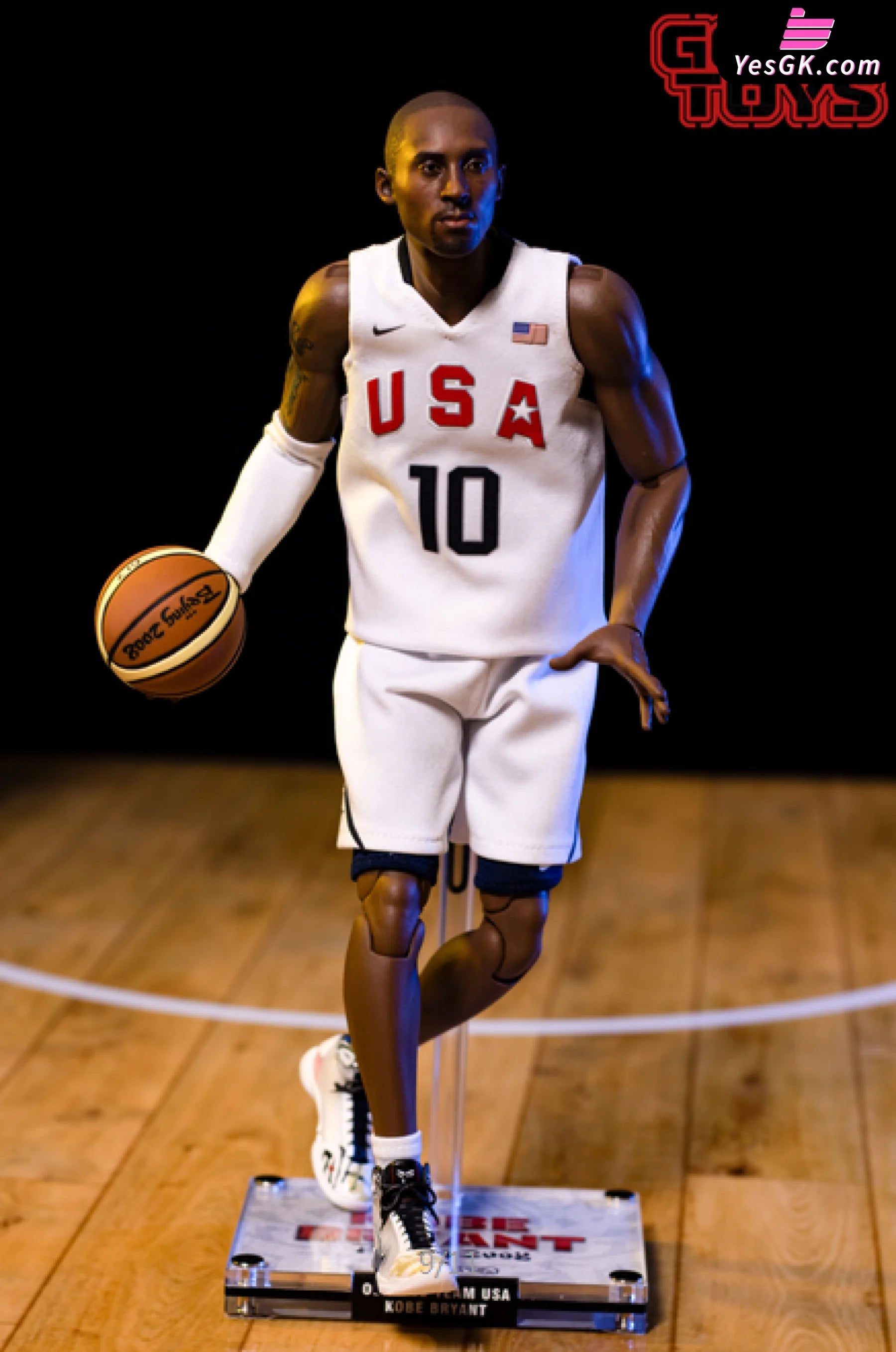 Kobe Bryant フィギュア 背番号8 Kobe Bryant 08 Olympic Suit Figure Statue - Goat Toys Studio