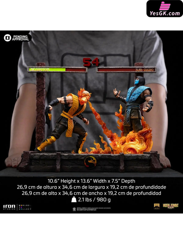 Mortal Kombat 1/10 Scorpion Fatality MORTAL111324-10 (Licensed) Statue - Iron Studio [Pre-Order Closed] Full Payment