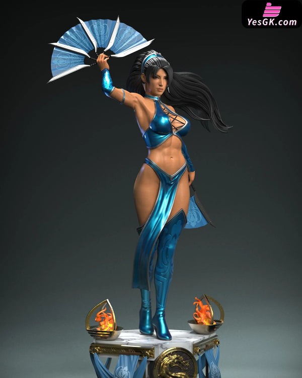 Mortal Kombat Kitana Edenia Princess Resin Statue - Outworld Creations Studio [Pre-Order] Others