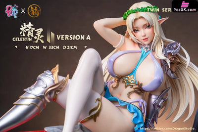 Kuroinu Twin Series 002 Kuroinu & Elf GK Statue - Dragon Studio & POP Studio [Pre-Order Closed] Others