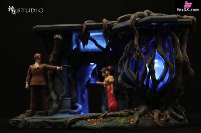 Freeze-Frame Mosaic Group Portrait Series Laputa Castle In The Sky Barus Rebirth Resin Statue - Shen