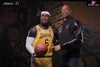 Nba Lbj Skyhook Jbr Historical Scoring King Single Set Double Statue - Aom Toys Studio [Pre-Order]
