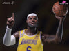 Nba Lbj Skyhook Jbr Historical Scoring King Single Set Double Statue - Aom Toys Studio [Pre-Order]