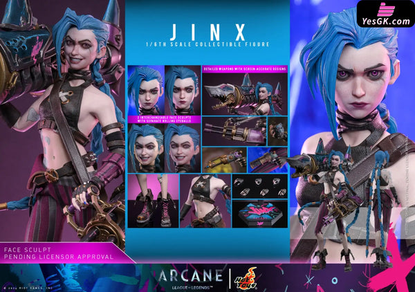 League of Legends 1/6 TMS137 League of Legends: Arcane Season 2 (Licensed) Action Figure - Hottoys Studio [Pre-Order]