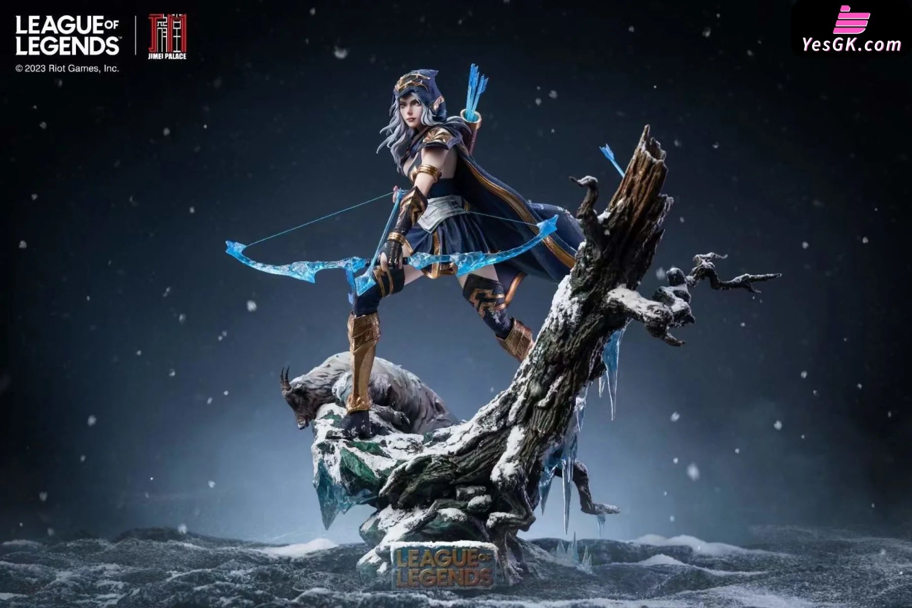 League Legends Ashe (Licensed) Resin Statue - JIMEI PALACE Studio