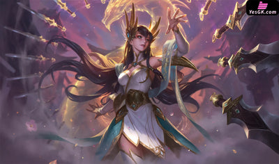 LOL DIVINE SWORD Irelia 1/4 Statue - Infinity Studio [In-Stock] Full Payment LOL