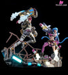 League Of Legends Jinx Vi 16 Scale Statue Bundle Statue - Pure Arts Studio [Pre-Order] Others