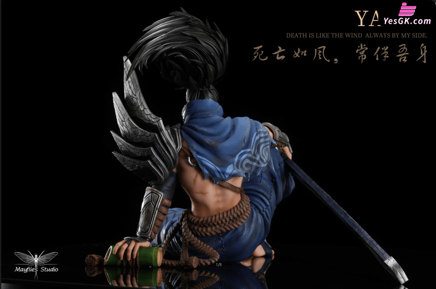 League Of Legends Wind Swordsman Yasuo Statue - Mayflies Studio [Pre-Order] Other Animes