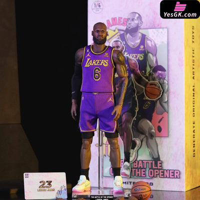Nba Lebron James Opener Night Set Statue - Goat Toys Studio [Pre-Order] Other Animes