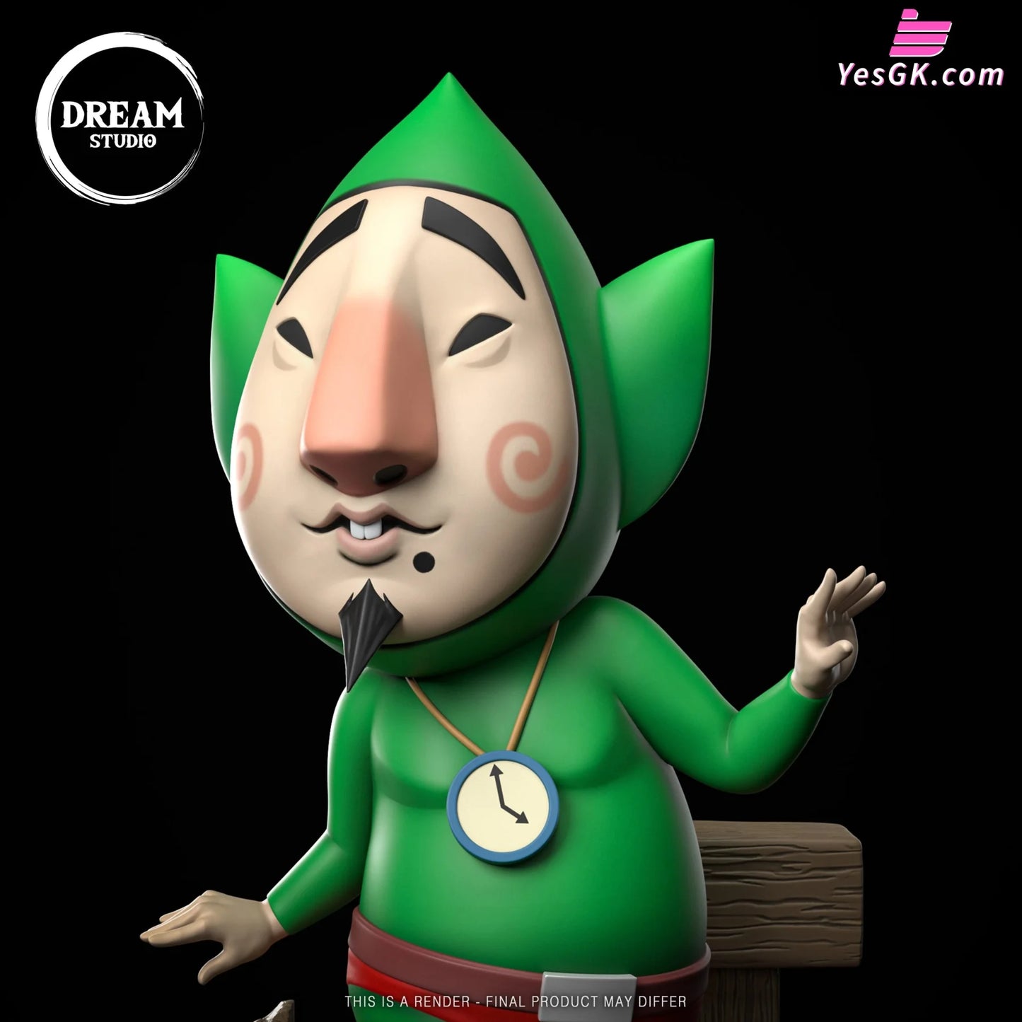 Legend Of Zelda Tingles Resin Statue - Dream Studio [Pre-Order] Deposit / Tingle Ww 1/7 Scale The