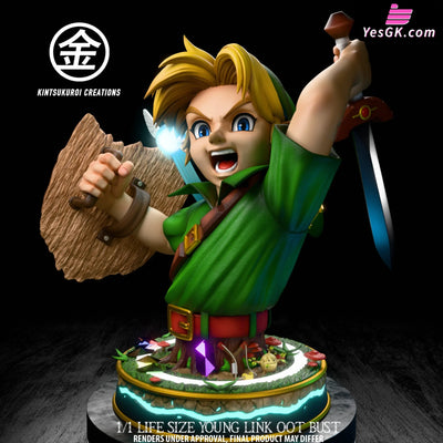 Legend Of Zelda Young Link Bust Statue - Kintsukuroi Creations Studio [Pre-Order] Deposit / 1/1