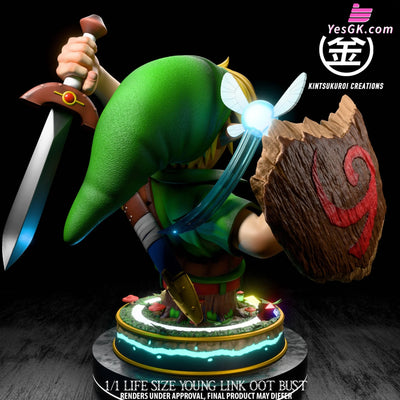 Legend Of Zelda Young Link Bust Statue - Kintsukuroi Creations Studio [Pre-Order] The