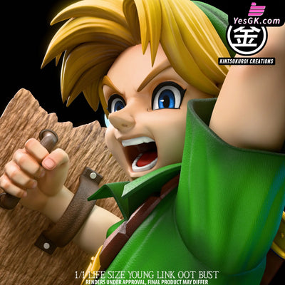 Legend Of Zelda Young Link Bust Statue - Kintsukuroi Creations Studio [Pre-Order] The