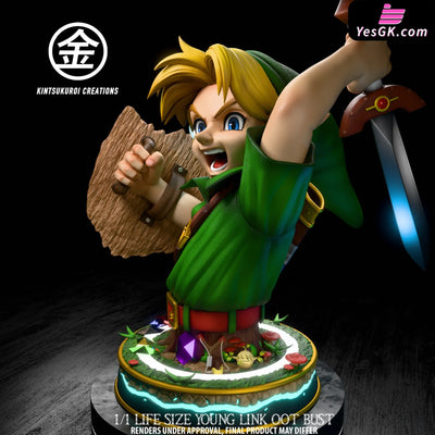 Legend Of Zelda Young Link Bust Statue - Kintsukuroi Creations Studio [Pre-Order] The