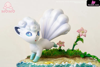 Lillie And Alola Vulpix Resin Statue - Momo Studio [In-Stock] Other Animes