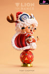 Lion Dance Chopper Resin Statue - Sjm Studio [Pre-Order]