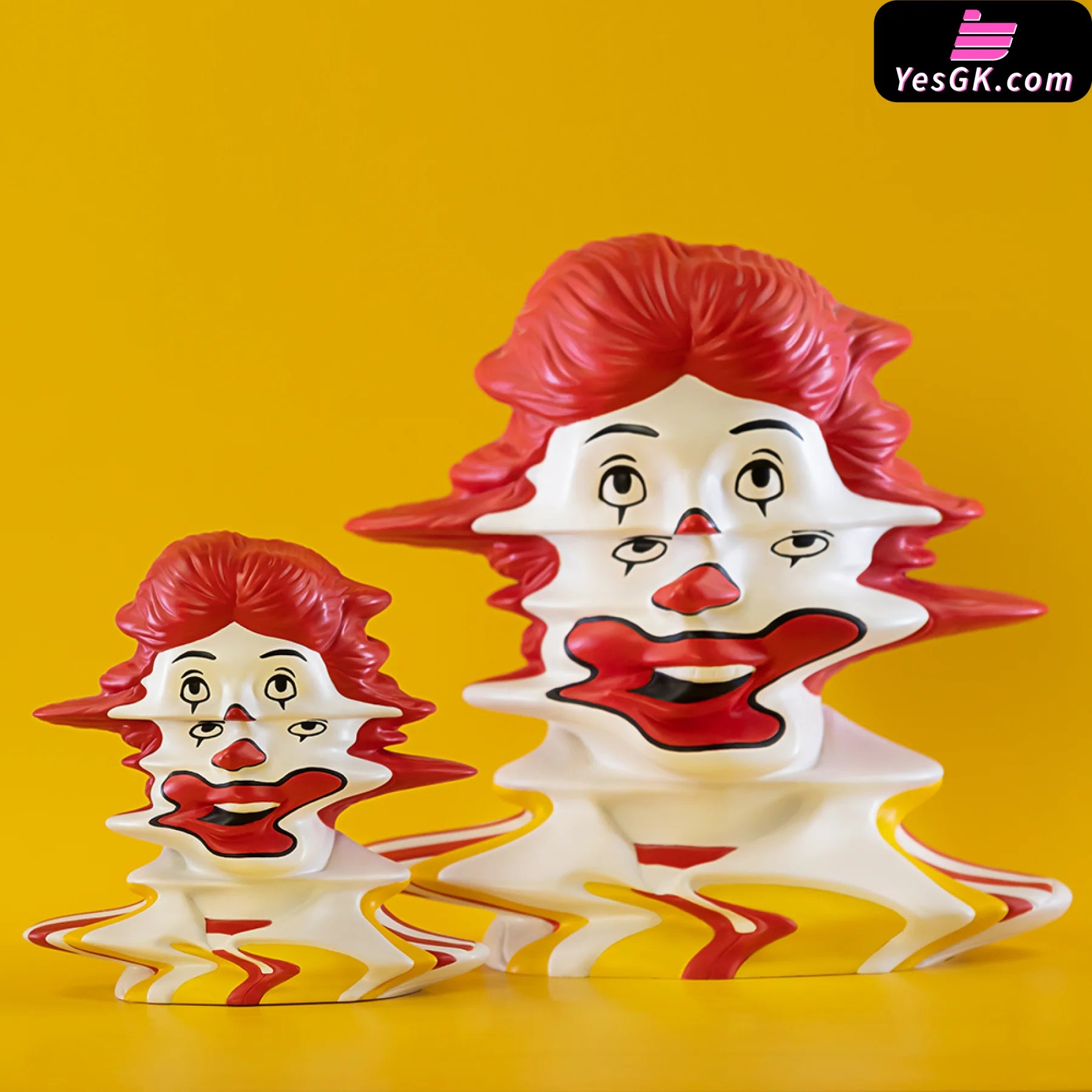 Liquid World-The Disappearing Clown Resin Statue - Curiosityart Studio [Pre-Order]