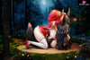 Little Red Riding Hood Girl And Wolf Gk Statue - Lovely Studio [Pre-Order] Others