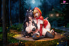 Little Red Riding Hood Girl And Wolf Gk Statue - Lovely Studio [Pre-Order] Others