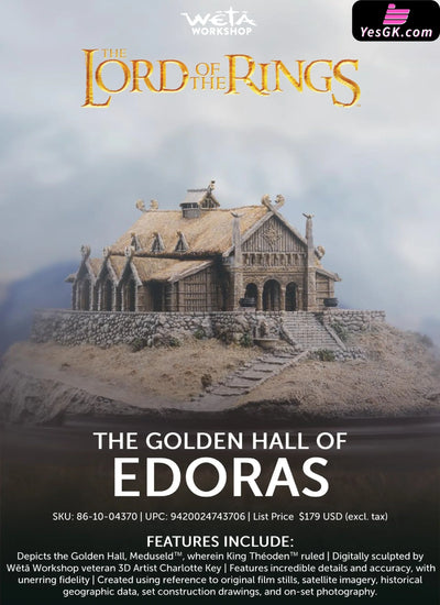 Lord of the Rings Edoras Scene (Licensed) Statue - WETA Workshop Studio [Pre-Order Closed] Others