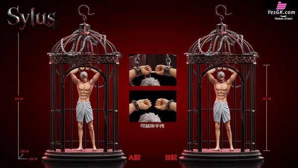 Love and Deepspace Cage Sylus 1/6 Statue - TANUKI Studio [Pre-Order] - Deposit / A. Glasses Head - Love and Deepspace