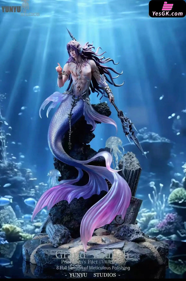 Love and Deepspace Rafayel Poseidon’s Pact Statue - YUNYU Studio - Love and Deepspace