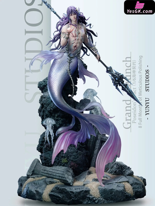 Love and Deepspace Rafayel Poseidon’s Pact Statue - YUNYU Studio - Love and Deepspace