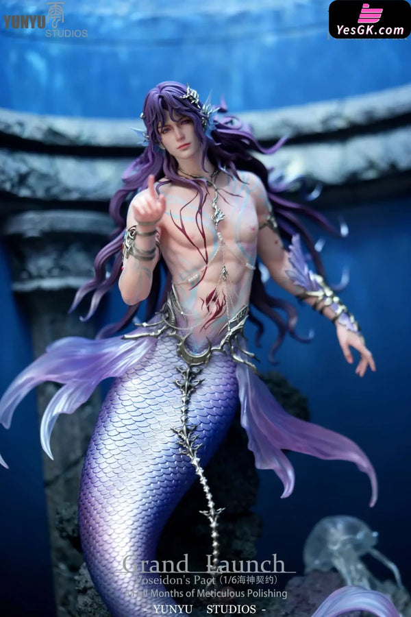 Love and Deepspace Rafayel Poseidon’s Pact Statue - YUNYU Studio - Love and Deepspace