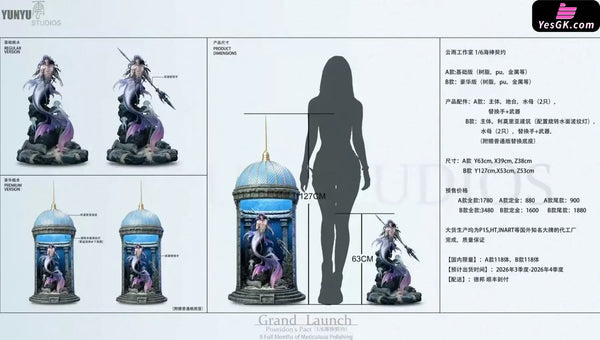 Love and Deepspace Rafayel Poseidon’s Pact Statue - YUNYU Studio - Love and Deepspace