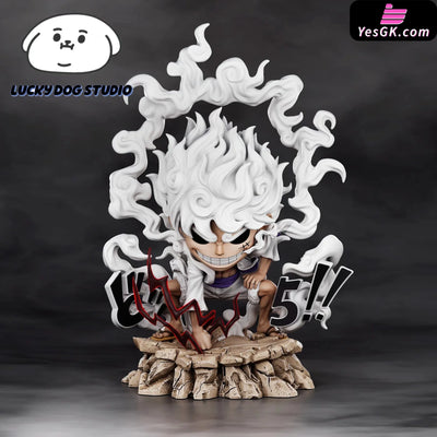 Luffy Gear Fifth Nika Resin Statue - Lucky Dog Studio [Pre-Order]