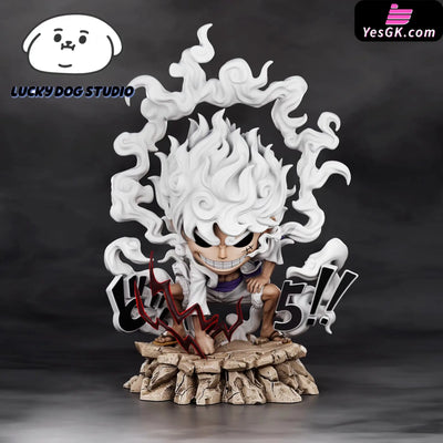 Luffy Gear Fifth Nika Resin Statue - Lucky Dog Studio [Pre-Order]