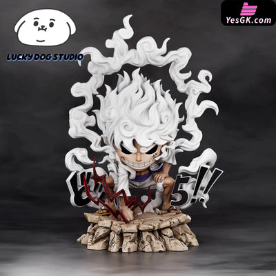 Luffy Gear Fifth Nika Resin Statue - Lucky Dog Studio [Pre-Order]