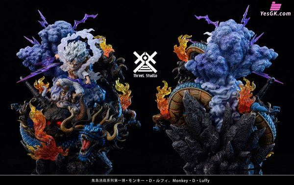 Luffy Gear Fifth Nika Resin Statue - Threel Studio [In-Stock] One Piece