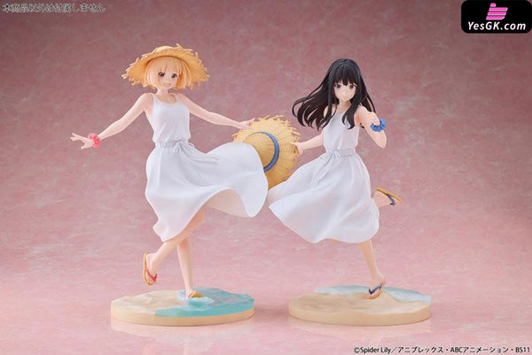 Lycoris Recoil Chisato Nishikigi & Takina Inoue White Dress 1/7 Scale Figure - BellFine [In-Stock] - Others