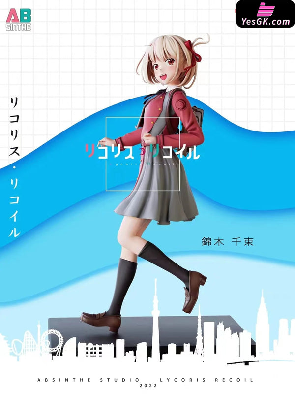 Lycoris Recoil Nishikigi Chisato/Takina Inoue Resin Statue - Ab Sinthe Studio [In-Stock] Full