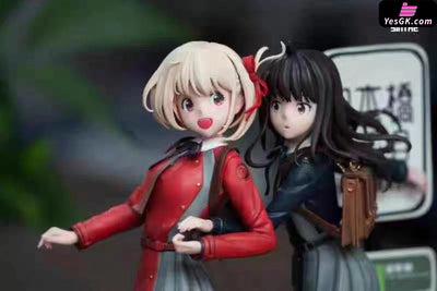 Lycoris Recoil Nishikigi Chisato/Takina Inoue Resin Statue - Ab Sinthe Studio [In-Stock] Other
