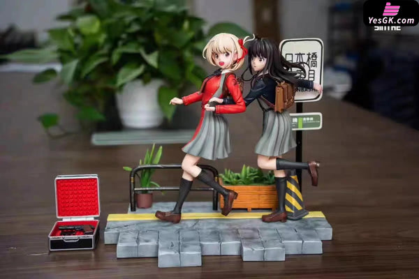 Lycoris Recoil Nishikigi Chisato/Takina Inoue Resin Statue - Ab Sinthe Studio [In-Stock] Other