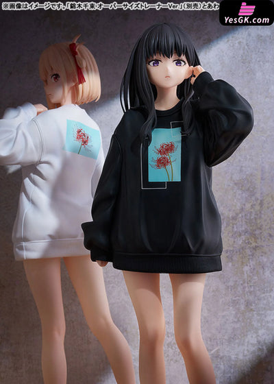 Lycoris Recoil Takina Inoue & Chisato Nishikigi Oversized Sweatshirt Ver. 1/7 Complete Figure (Licensed) - Phat! Studio