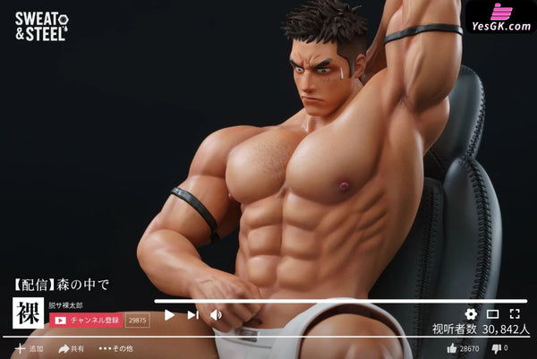 Manly Charm Device Series Derek Crawford Licensed Statue - Sweat & Steel Studio [In-Stock] - Full Payment - Original