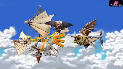Maple Story Scale World #15 Bat Demon’s Ship Statue - Blue Snail Studio [Pre - Order] Others