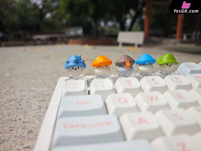 MapleStory GK Mini Mushroom Family Keycap Set GK Statue - YMG Studio [Pre-Order] MapleStory