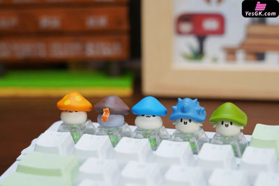 MapleStory GK Mini Mushroom Family Keycap Set GK Statue - YMG Studio [Pre-Order] MapleStory