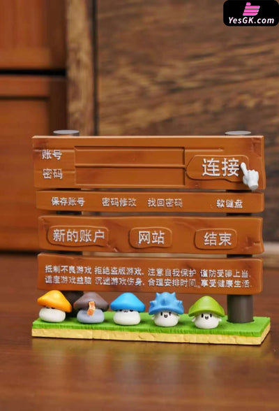 MapleStory GK Mini Mushroom Family Keycap Set GK Statue - YMG Studio [Pre-Order] Deposit MapleStory