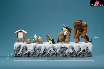 Maplestory Scale World #14 Snowy Land Statue - Blue Snail Studio [Pre - Order] Deposit / Black