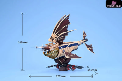 MapleStory Scale World #26 Bat Demon’s Ship GK Statue - Blue Snail Studio [Pre-Order] Deposit MapleStory